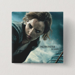 Deathly Hallows - Hermione 2 15 Cm Square Badge
