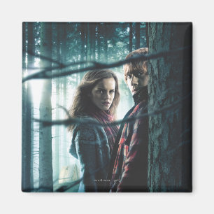 Deathly Hallows - Hermione and Ron Magnet