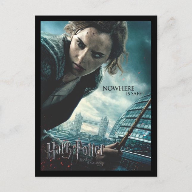 Deathly Hallows Hermione Postcard (Front)
