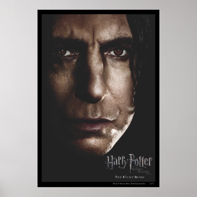 Deathly Hallows - Snape Poster (Front)