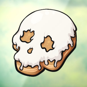 Deathly Sweet Skull Doughnut