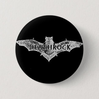 Deathrock Bat 6 Cm Round Badge