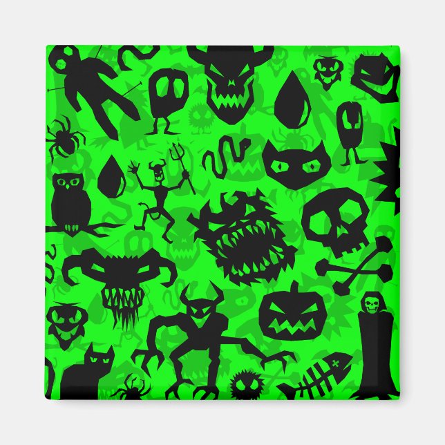 Deathrock Monsters Magnet (Front)