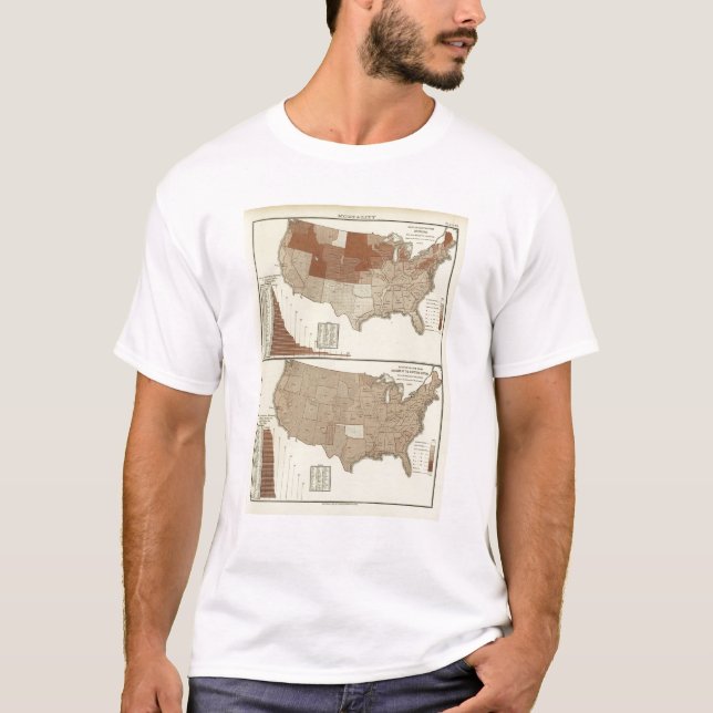 Deaths, diphtheria, digestive system T-Shirt (Front)