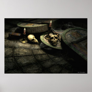 Deaths Domain Gothic Art Poster
