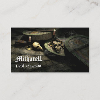 Deaths Domain Gothic Business Card