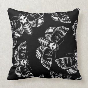 Deaths head Hawkmoth Gothic Cushion