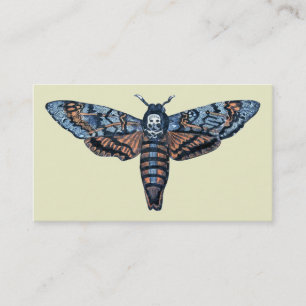 Death's Head Moth, aka Sphinx atropo moth Business Card