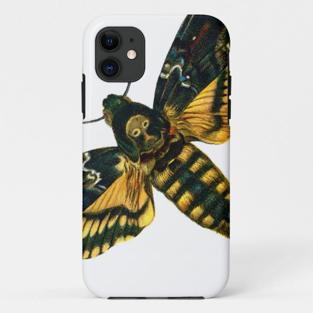 Death's Head Moth Case-Mate iPhone Case (Back)