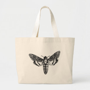 Death's-Head Moth Large Tote Bag