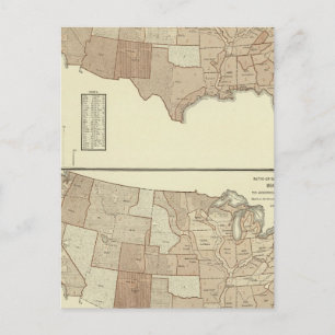 Deaths, whooping cough, measles postcard