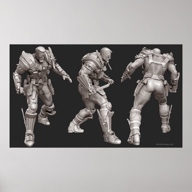 Deathstroke Alternate Turnaround Poster (Front)