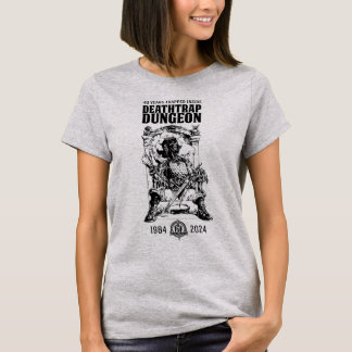 Deathtrap Dungeon Skeleton Warrior T-shirt