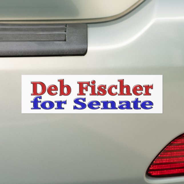 Deb Fischer for Senate  Bumper Sticker (On Car)