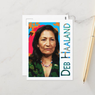 Deb Haaland Postcard