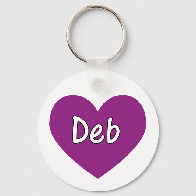 Deb Key Ring (Front)