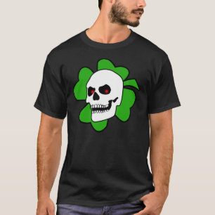 Debasedtothis Skull and Clover tee