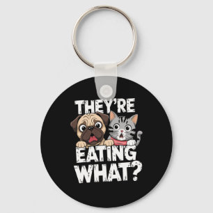 Debate Election 2024 Pets Dog Cat They're Eating W Key Ring