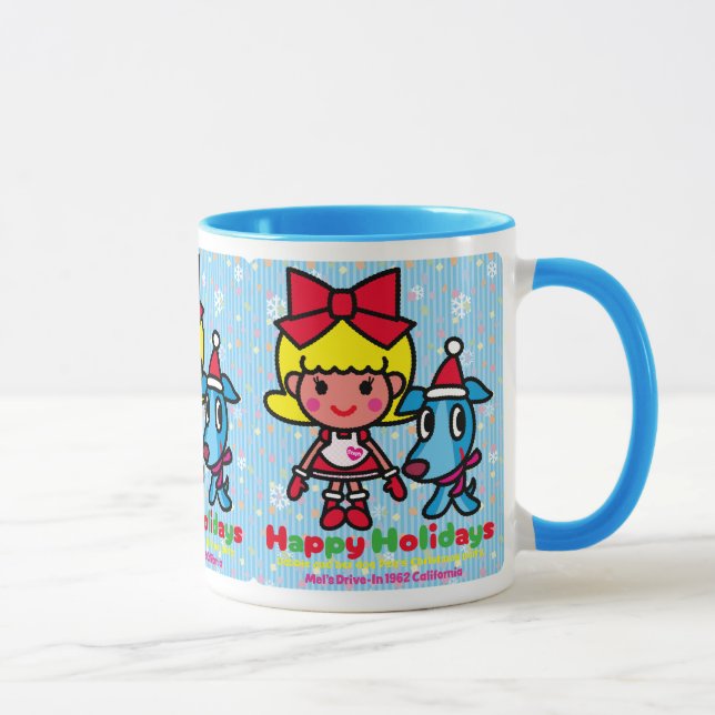 Debbie and Peg's Christmas Mug (Right)