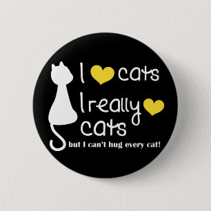 Debbie Cat Lovers Button