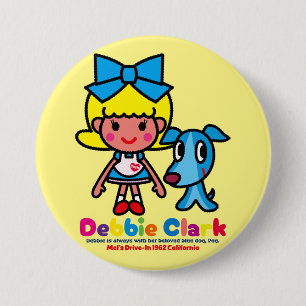 Debbie & Peg 7.5 Cm Round Badge