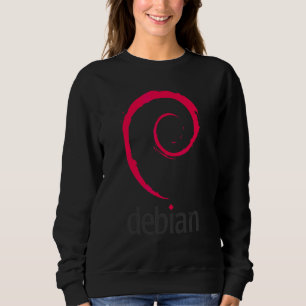 Debian Linux Software Programmers Developers Code Sweatshirt