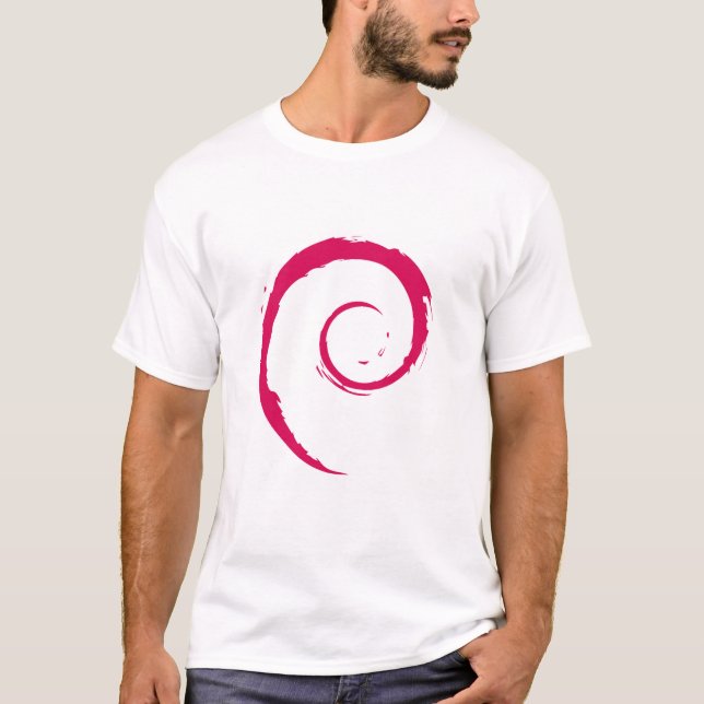 Debian Men's Basic T-Shirt (Front)