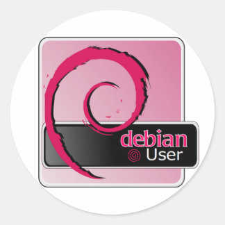 Debian User Logo Sticker
