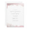 Debonair Blush Pink Wedding Invitation