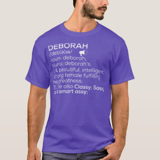 Deborah Name Definition Deborah Female Name 1 T-Shirt