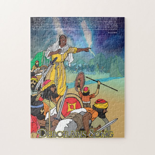 Deborah's Song Jigsaw Puzzle (Vertical)