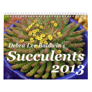 Debra Lee Baldwin's Succulents 2013 Calendar