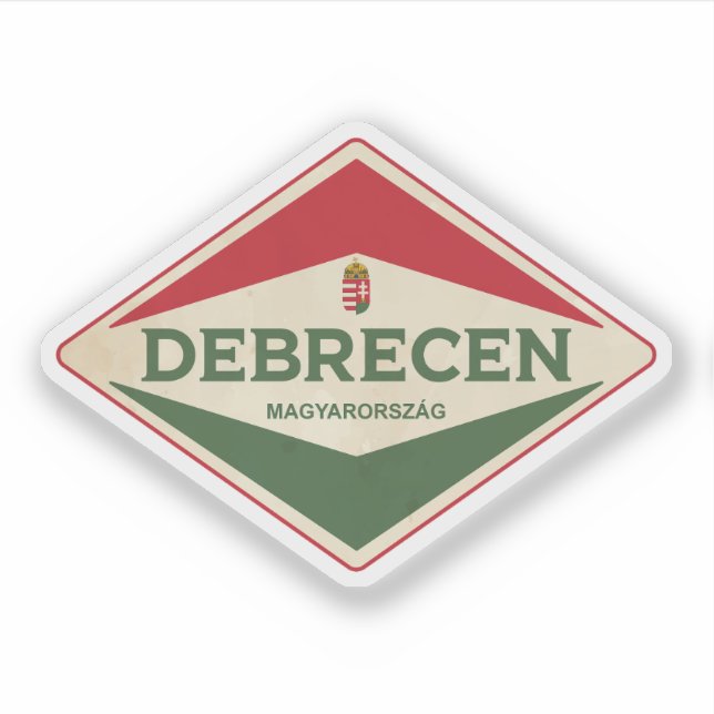 Debrecen Hungary Vintage (Front)