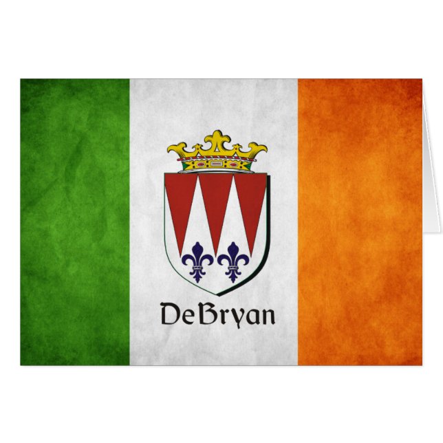 DeBryan Irish Flag (Front Horizontal)