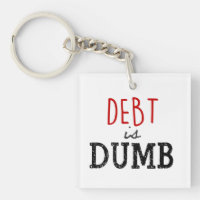 Debt is dumb Dave Ramsey quote motivational