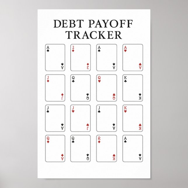 Debt Payoff Tracker  Poster (Front)