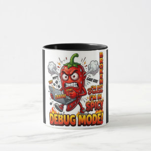 Debug Mode Funny Coffee Mug Programmer Gift Mug