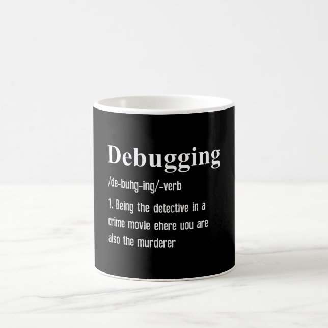 Debugging Coffee Mug (Center)