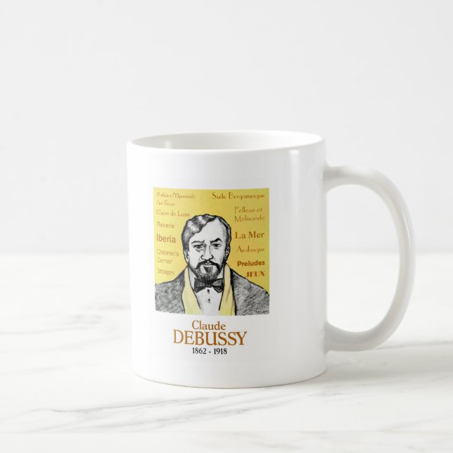 Debussy Coffee Mug (Right)
