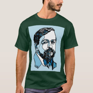 Debussy French impressionist Composer Graphic T-Shirt