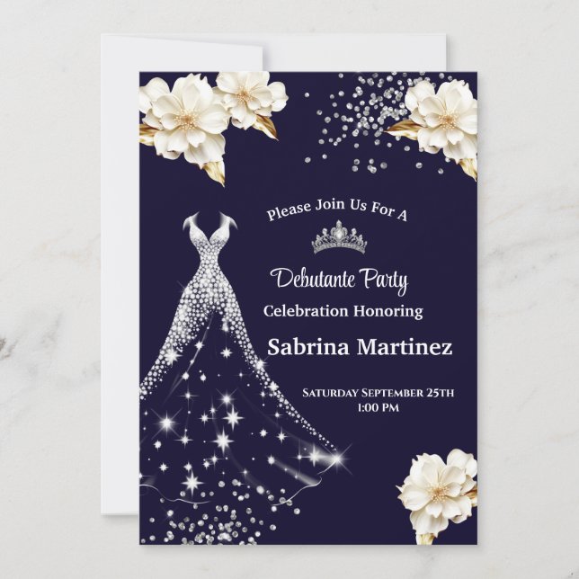 Debutante Party Invitation (Front)
