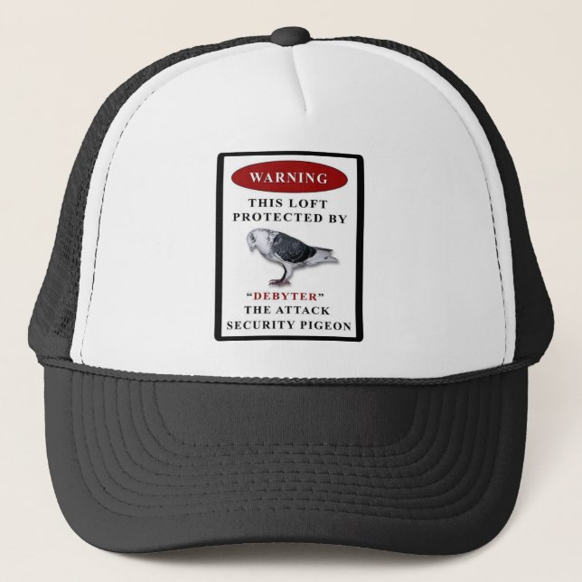 DEBYTER LOFT SECURITY PIGEON TRUCKER HAT (Front)