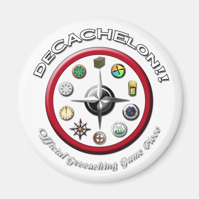 Decachelon Logo Magnet (Front)