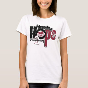 Decade of Hope Ladies baby doll T-Shirt