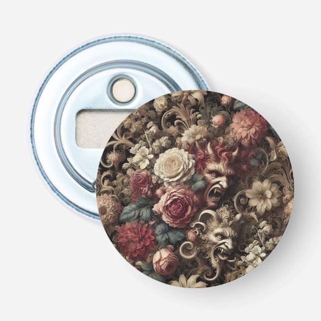 Decadent Devilry – Gothic Baroque  Bottle Opener (Front)