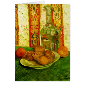Decanter Lemons & Plate Van Gogh Fine Art