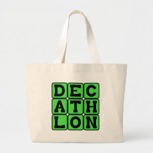Decathlon, Track Sports Large Tote Bag