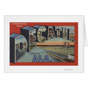 Decatur, Alabama - Large Letter Scenes