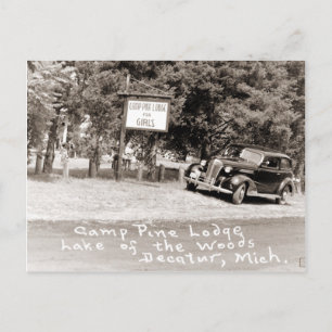 Decatur Michigan Postcard