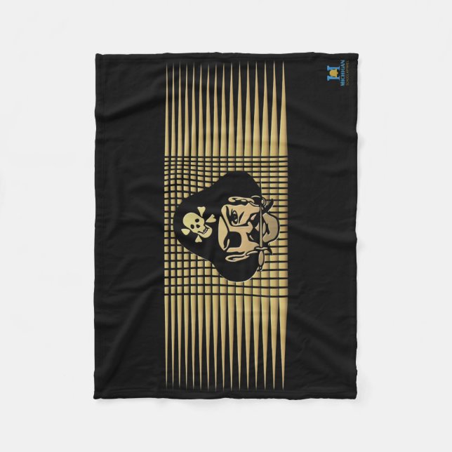 Decatur Raiders #1 Fleece Blanket (Front)